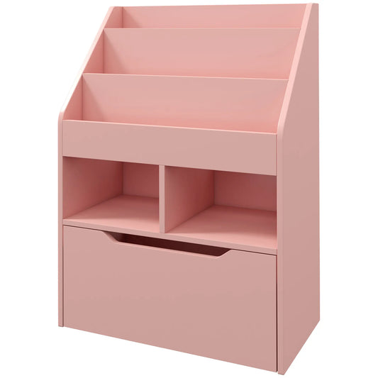 Kids Bookcase with Storage Drawer, for Classroom, Bedroom, Pink Baby & Kids Storage Pink at Gallery Canada