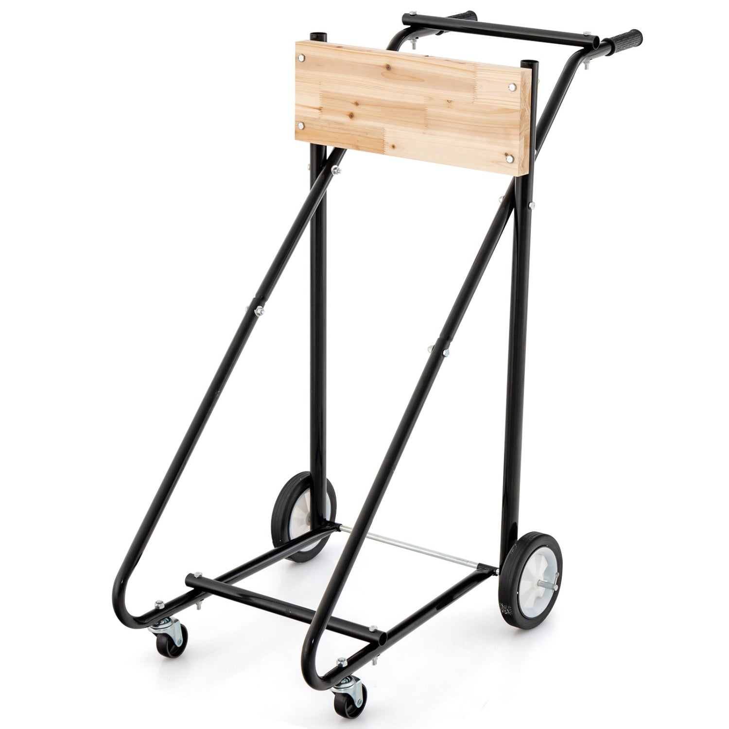 315 LBS Outboard Boat Motor Stand Carrier Cart Dolly Storage Pro Heavy Duty, Black Garden at Gallery Canada