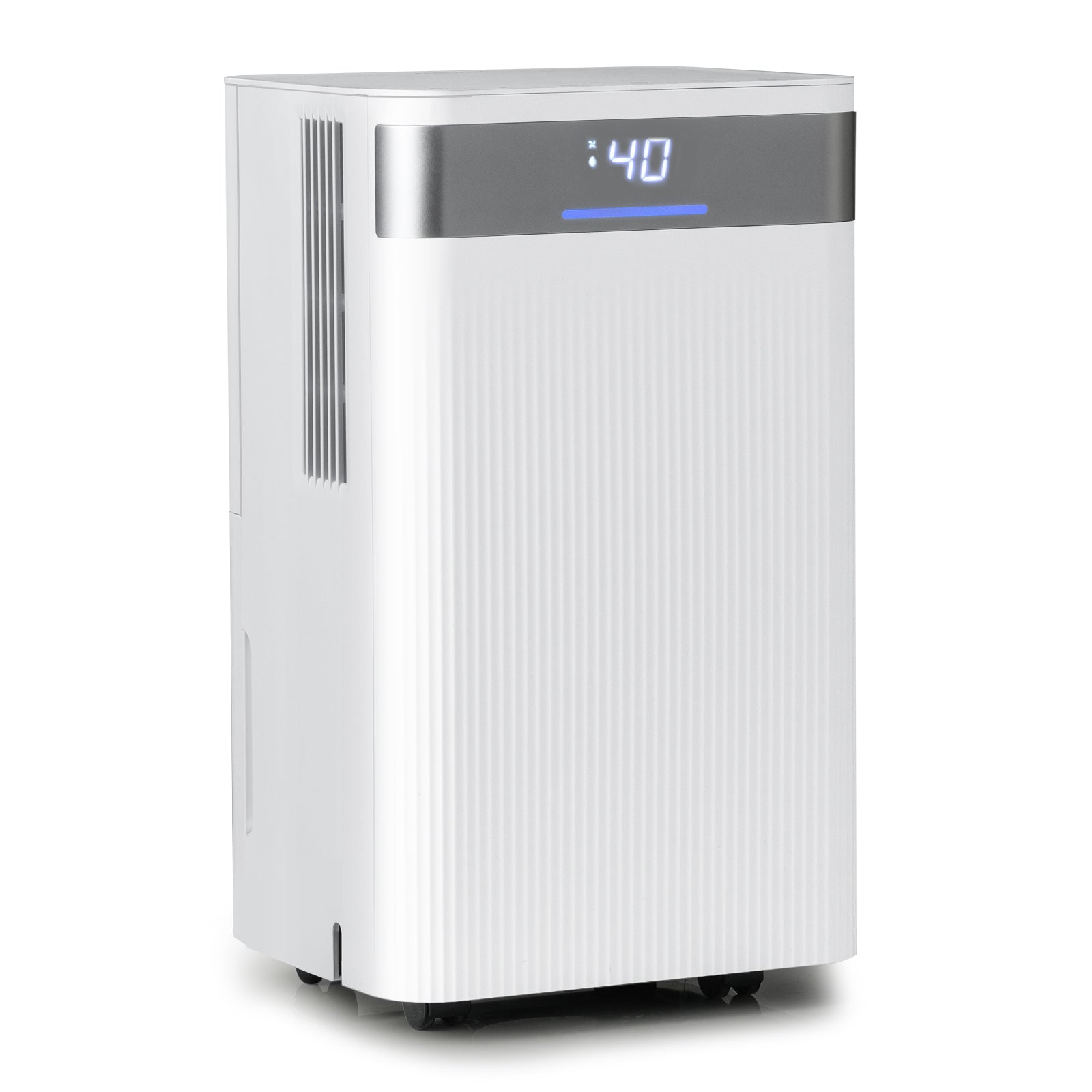 32 Pints 2000 Sq.ft Quiet Dehumidifier for Home with 3 Modes, White Dehumidifiers White at Gallery Canada