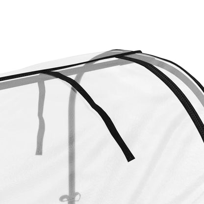 Metal Raised Garden Bed With Cover, With Bottom Shelf And Liner, Black