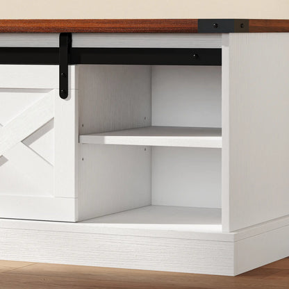 Coat Rack Shoe Bench Set, 2-Piece Hall Tree, White/Dk Walnut Shoe Storage Cabinets & Racks at Gallery Canada