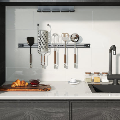 18 Inch Magnetic Tool Holder Strip with Mounting Screws, Silver Garages at Gallery Canada