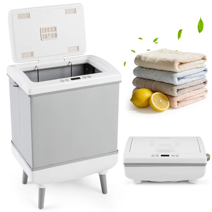 35L Large Towel Warmer with Heating and Drying Modes for Bathroom, Gray Dryers at Gallery Canada