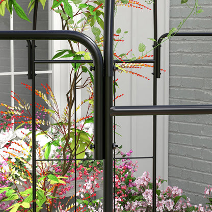 Birdcage Shape Arbour, Metal Garden Pergola for Climbing Plants Garden Arches at Gallery Canada