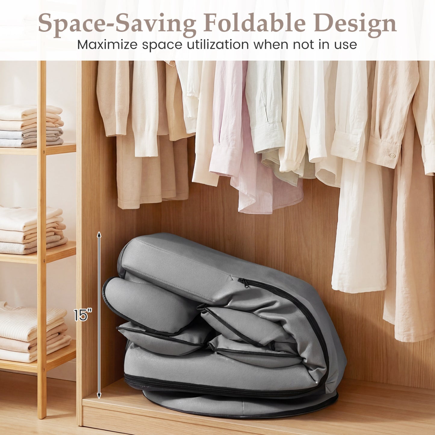 360° Swivel Floor Gaming Chair Floor Chairs at Gallery Canada