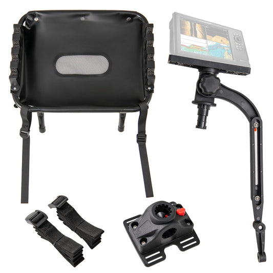 360° Rotatable Fishing Boat Accessory Set of 2, Black Surfing Black at Gallery Canada