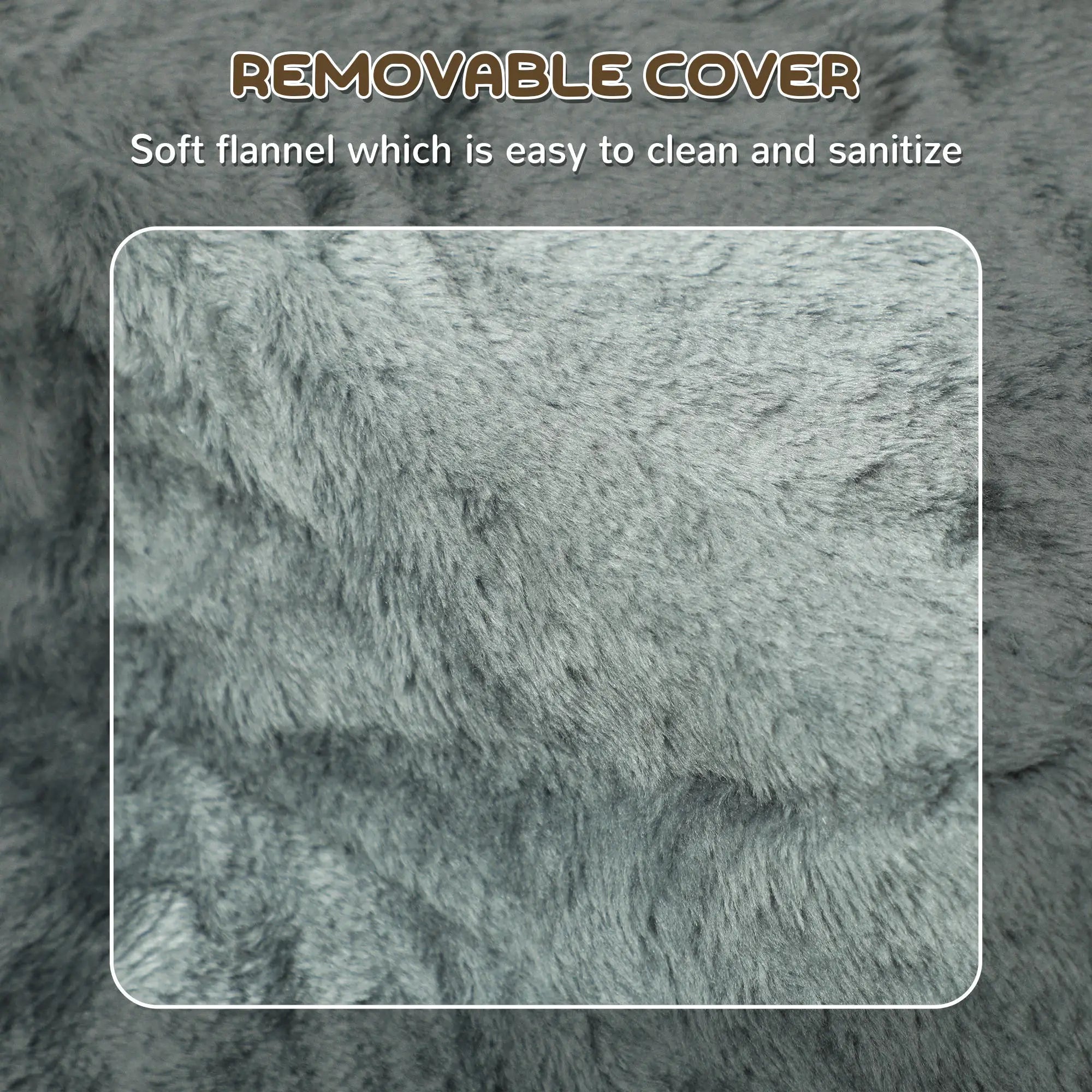 3-Step Dog Ramp for Sofa, Bed, Couch, Removable Cover, Light Grey Dog Stairs at Gallery Canada