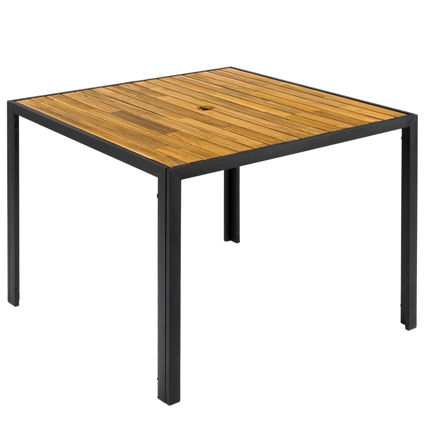 36 Inch Square Outdoor Dining Table, Slatted Top, For 4 Picnic Tables at Gallery Canada