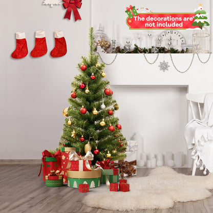 36 Inch Unlit Artificial Christmas Mini Tree, Green Christmas Tree at Gallery Canada