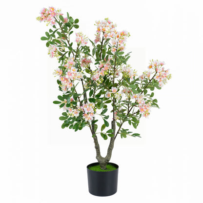 36" Artificial Impatiens Tree