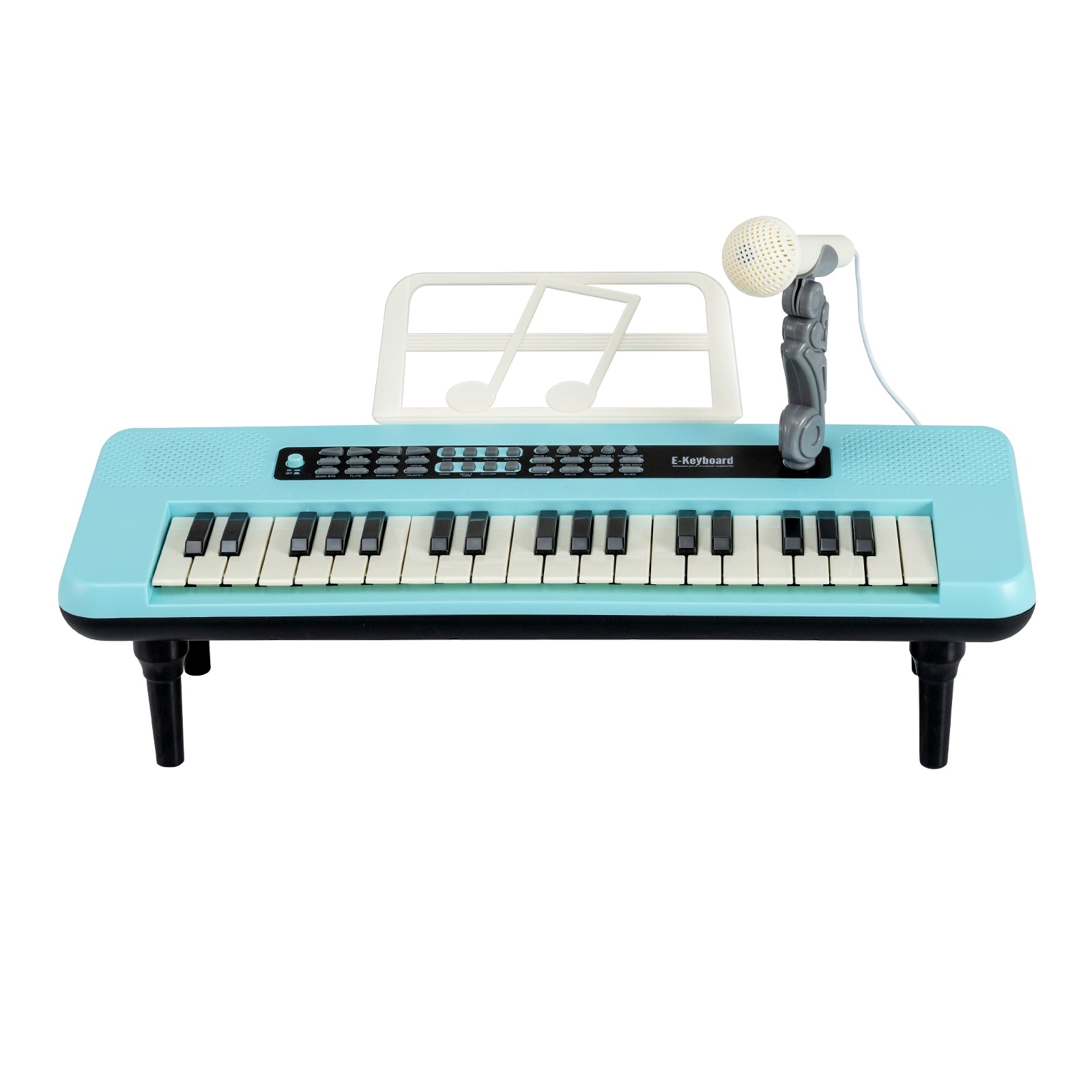 37 Keys Kids Piano Keyboard, With Microphone And Music Stand, Blue Pianos & Keyboards at Gallery Canada