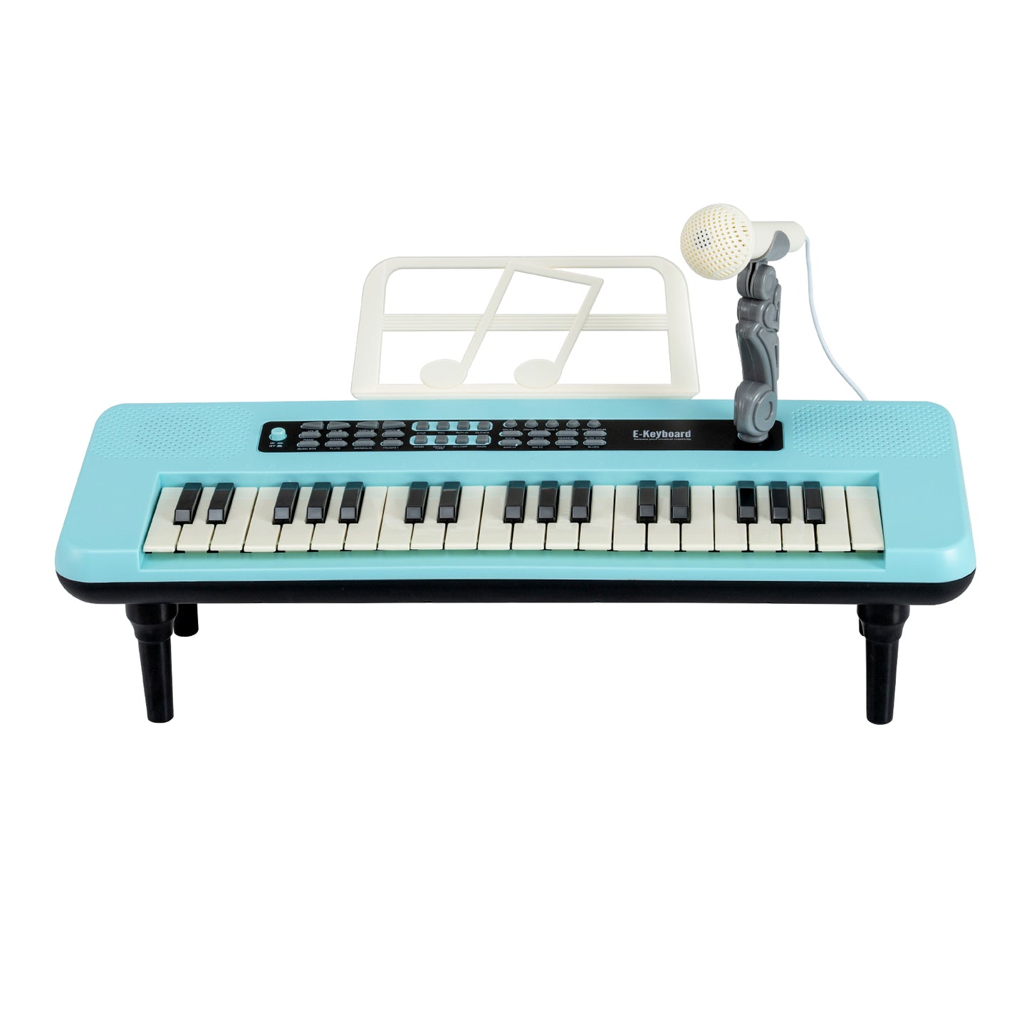 37 Keys Kids Piano Keyboard, With Microphone And Music Stand, Blue Pianos & Keyboards at Gallery Canada