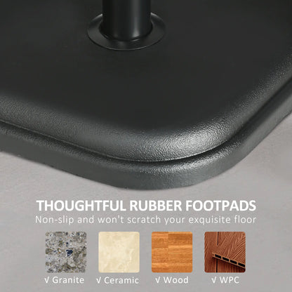 24 lb Concrete Patio Umbrella Base, Outdoor Market Table Stand, Black Umbrella Bases at Gallery Canada