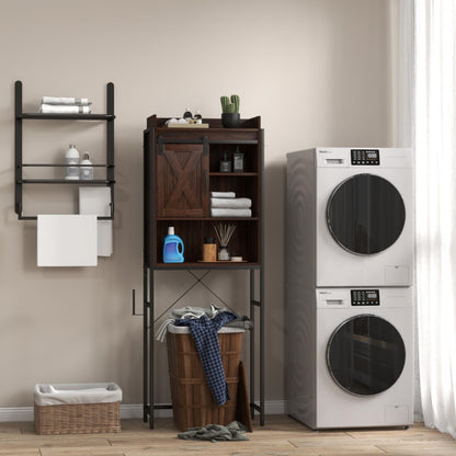 Laundry Room Bundle: Wooden Cabinet Wall-Mounted Bathroom Storage Clothe Dryer Laundry Basket, White Washers & Dryers at Gallery Canada