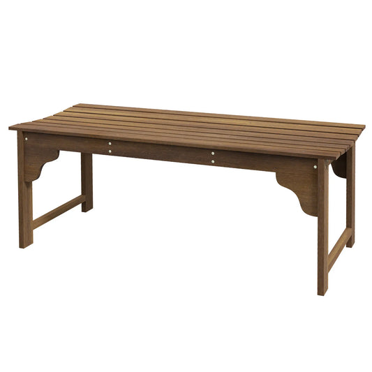 Wooden Garden Bench, Patio Double Park Bench, Teak Outdoor Benches Teak at Gallery Canada