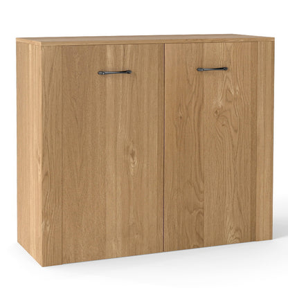 38" Modern Sideboard Cabinet With Storage, Natural