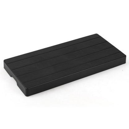 38"X18"X3" Mini Split Condenser Pad, Black Mini Split AC Parts & Accessories Black at Gallery Canada