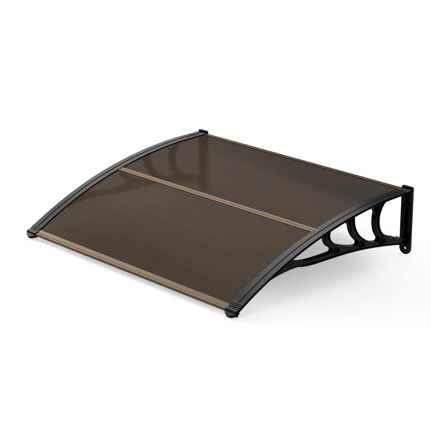 39 x 30 In Outdoor Door Window Awning Canopy, Brown Outdoor Shades Brown at Gallery Canada