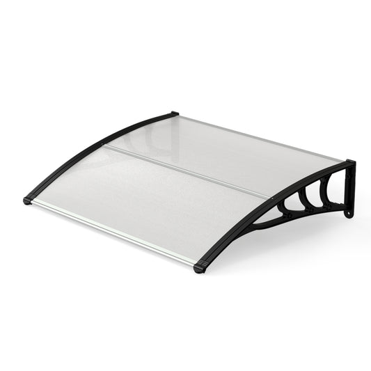 39 x 30 Inch Outdoor Door Awning Canopy, Exterior, Black Outdoor Shades Black at Gallery Canada
