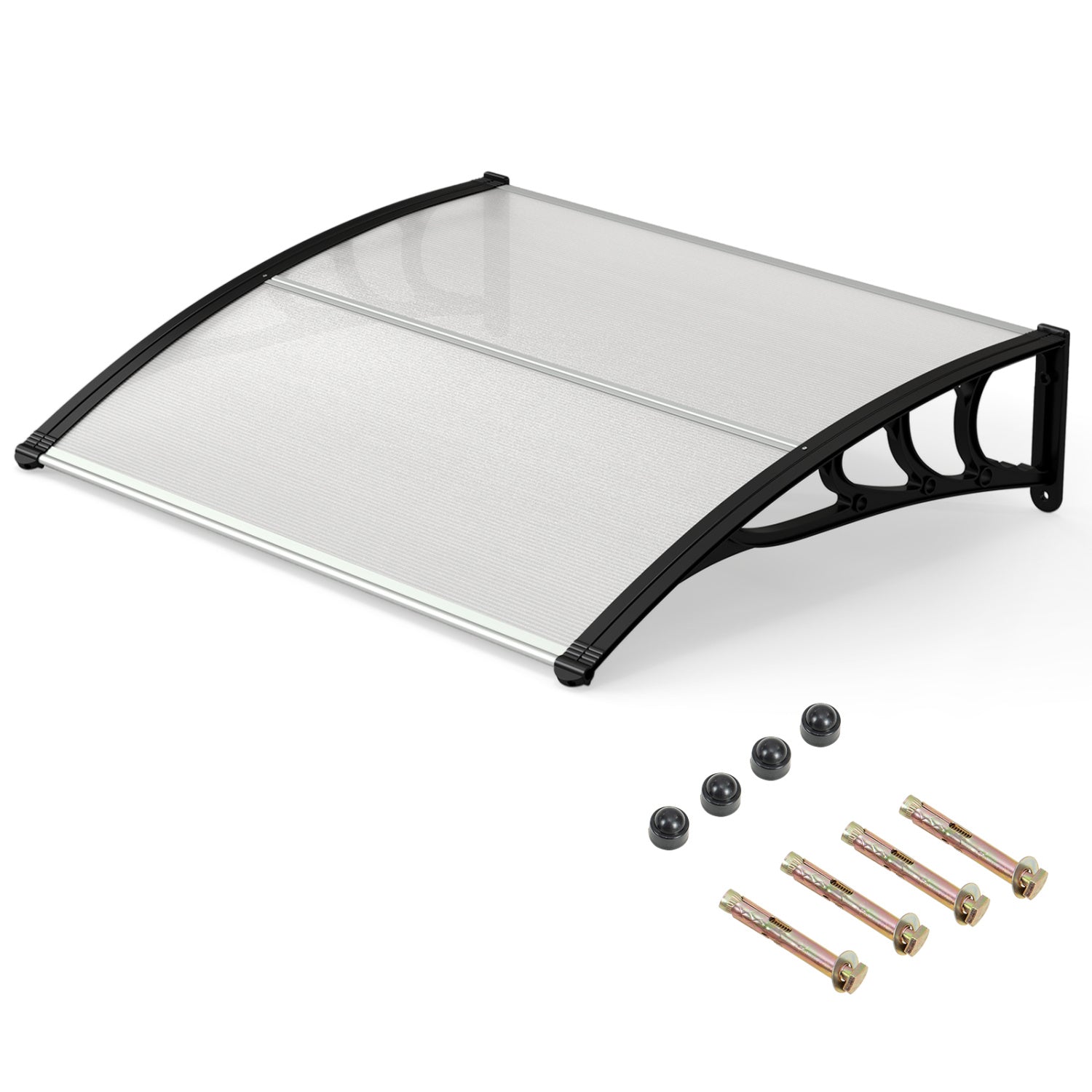 39 x 30 Inch Outdoor Door Awning Canopy, Exterior, Black Outdoor Shades at Gallery Canada