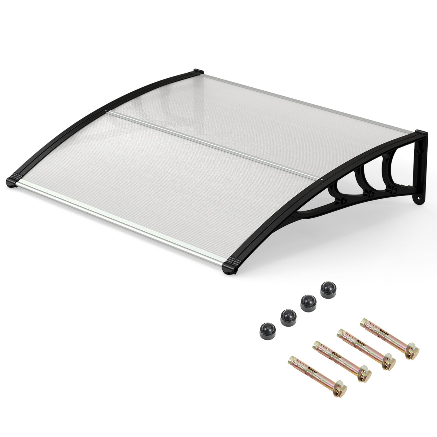 39 x 30 Inch Outdoor Door Awning Canopy, Exterior, Black Outdoor Shades at Gallery Canada