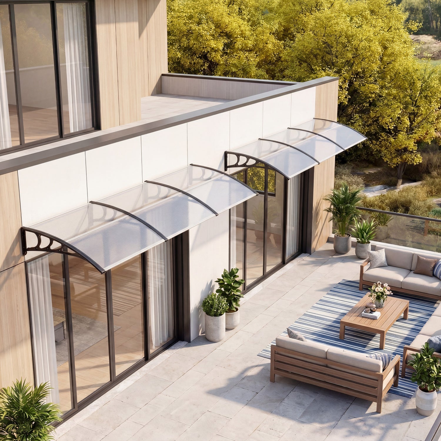 39x30 In Outdoor Front Door Window Awning Outdoor Shades at Gallery Canada