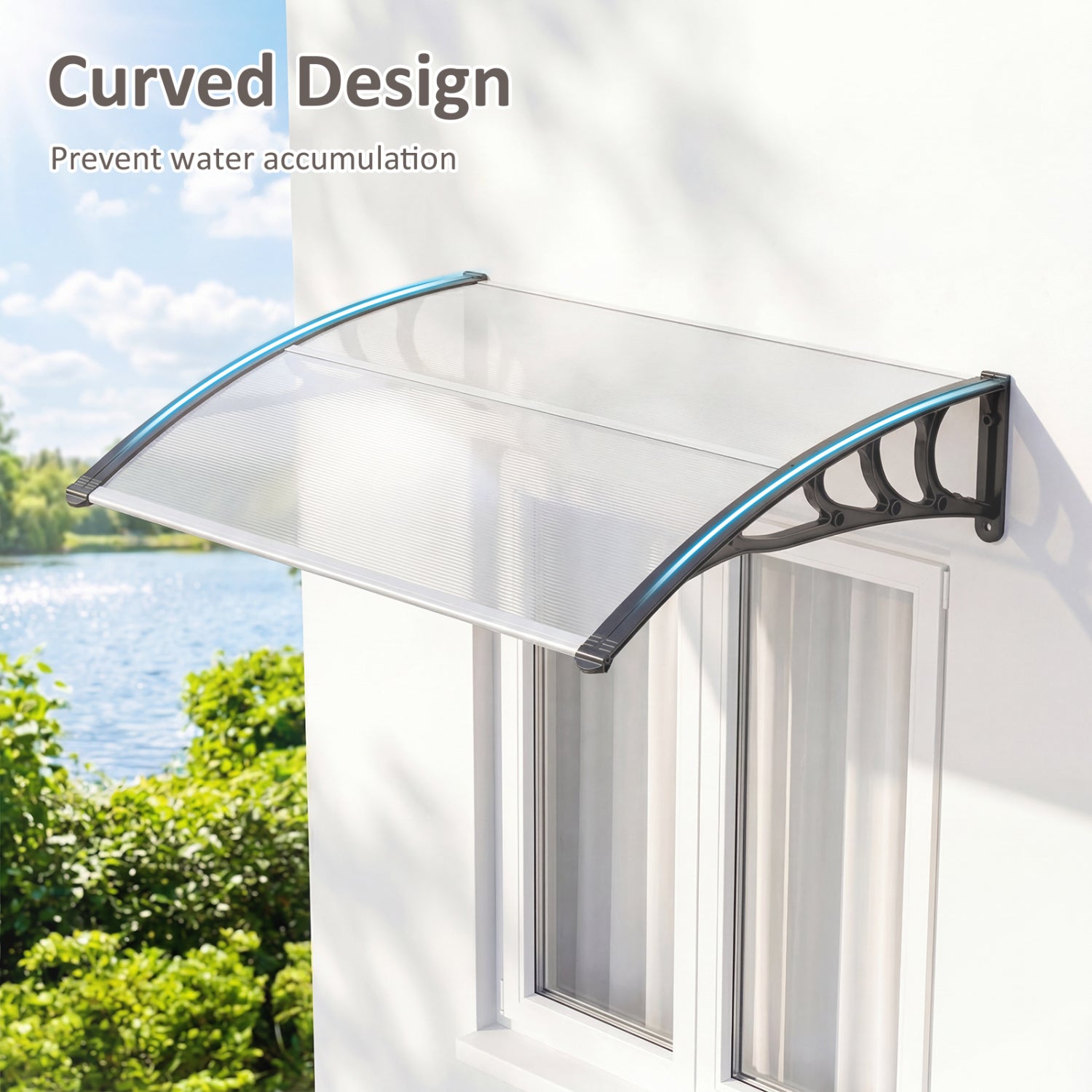 39x30 In Outdoor Front Door Window Awning Outdoor Shades at Gallery Canada