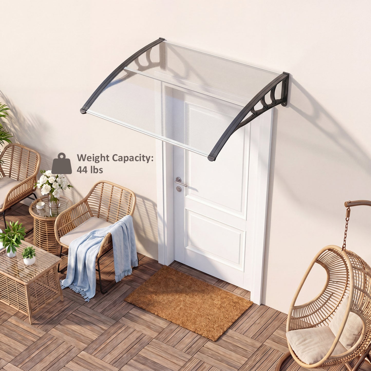 39x30 In Outdoor Front Door Window Awning Outdoor Shades at Gallery Canada