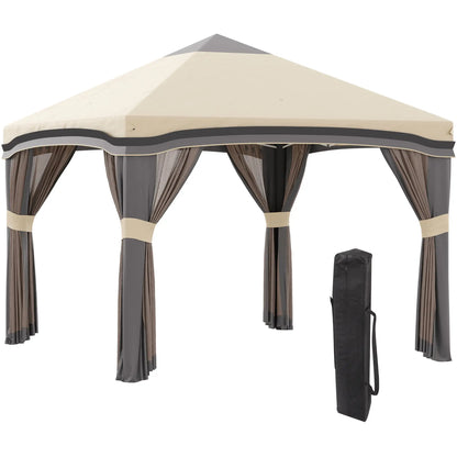 10' X 10' Pop Up Canopy With Netting, Foldable Tents, Height Adjustable Pop Up Canopies at Gallery Canada
