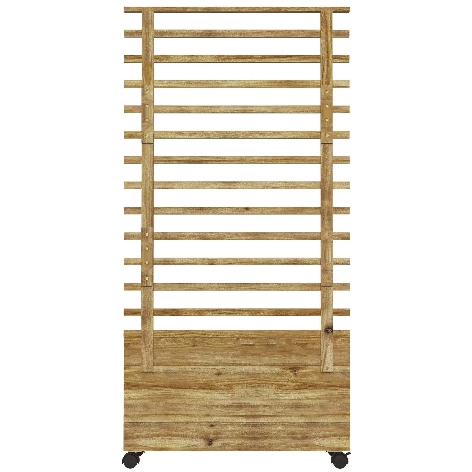 Wooden Planter With Trellis, Raised Garden Bed, 30