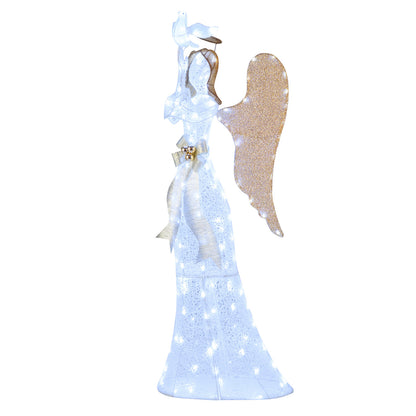 3D Lighted Angel Christmas Decoration, 5.5 FT, White Christmas at Gallery Canada