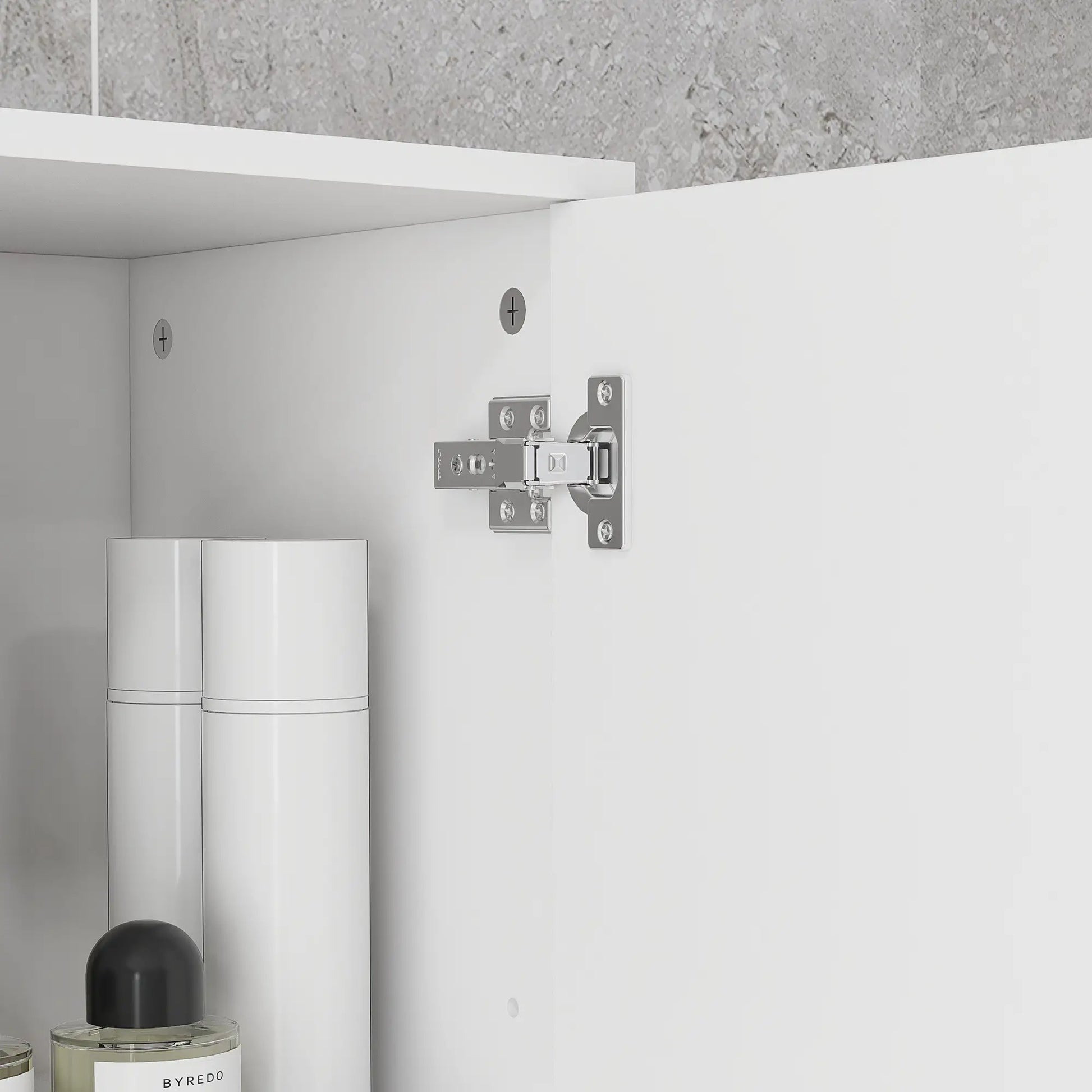 71" Tall Bathroom Storage Cabinet, Linen Tower with Drawer, Open Shelves, White Bathroom Cabinets at Gallery Canada