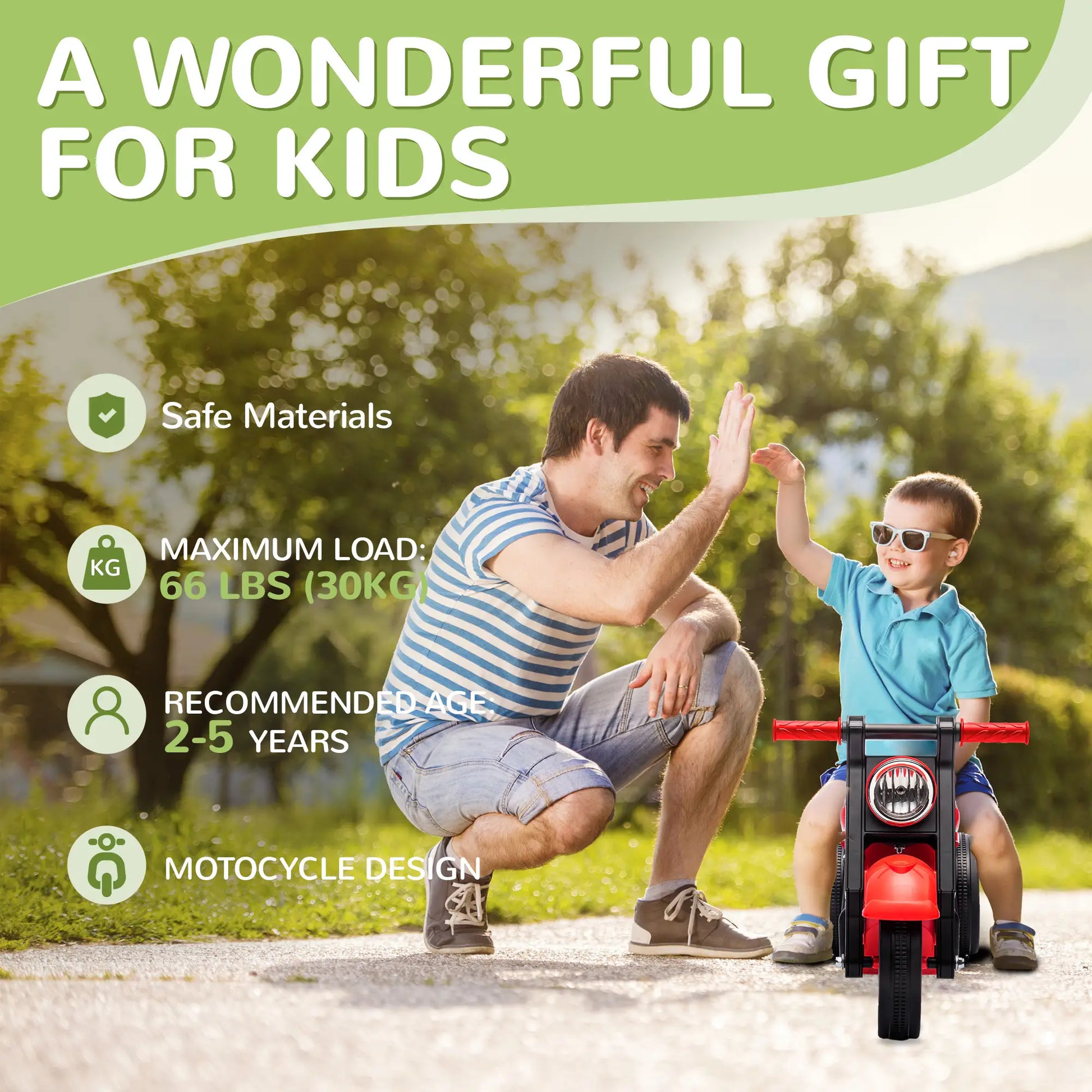 Toddler Ride On Toy, Sliding Car With Music, Bubble, 2-5 Years, Red Push Cars for Toddlers at Gallery Canada