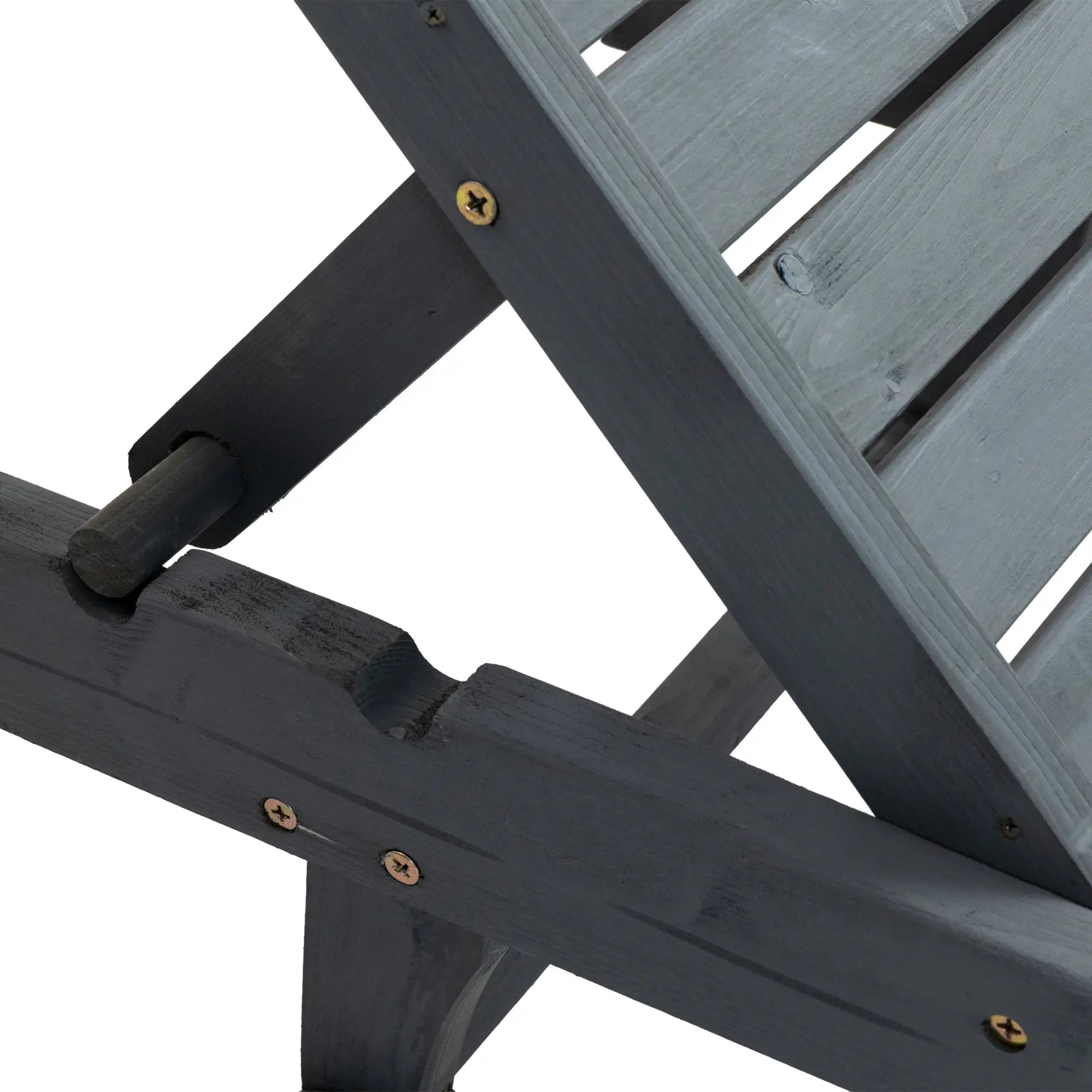 Adjustable Lounge Chair, Outdoor Patio Chaise Recliner with Tray, 2 Wheels Chaise Loungers at Gallery Canada