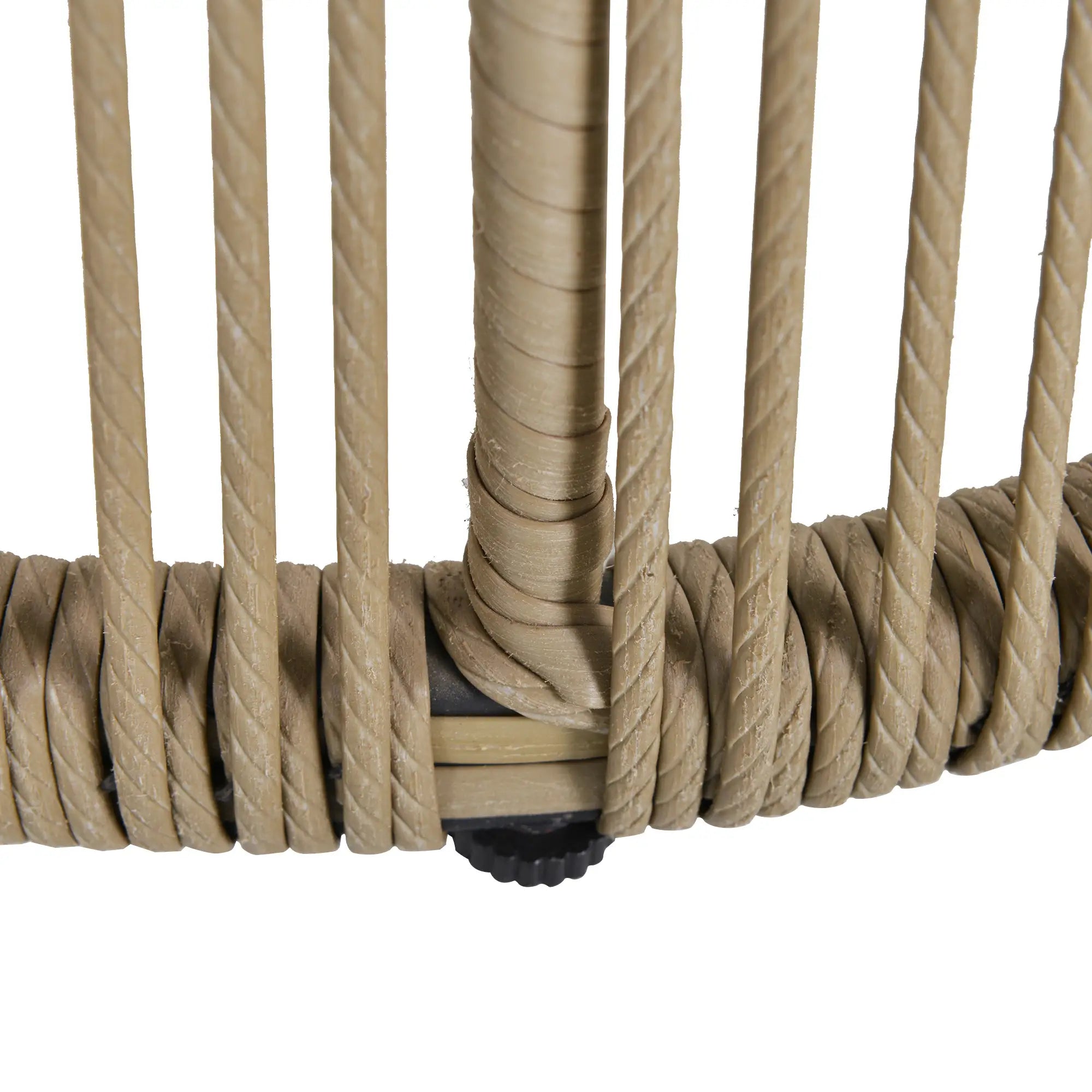 3 Pc Wicker Patio Set, Rattan Bistro with Table, Cushions, Outdoor, Coffee, White Bistro Sets at Gallery Canada