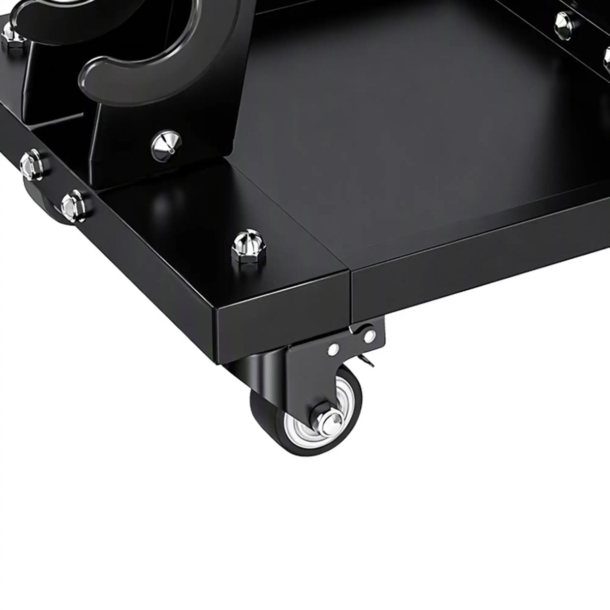5-Tier Dumbbell Rack, A-Frame Weight Stand with Tray and Wheels, 264 LBS, Black Dumbbells & Barbells at Gallery Canada