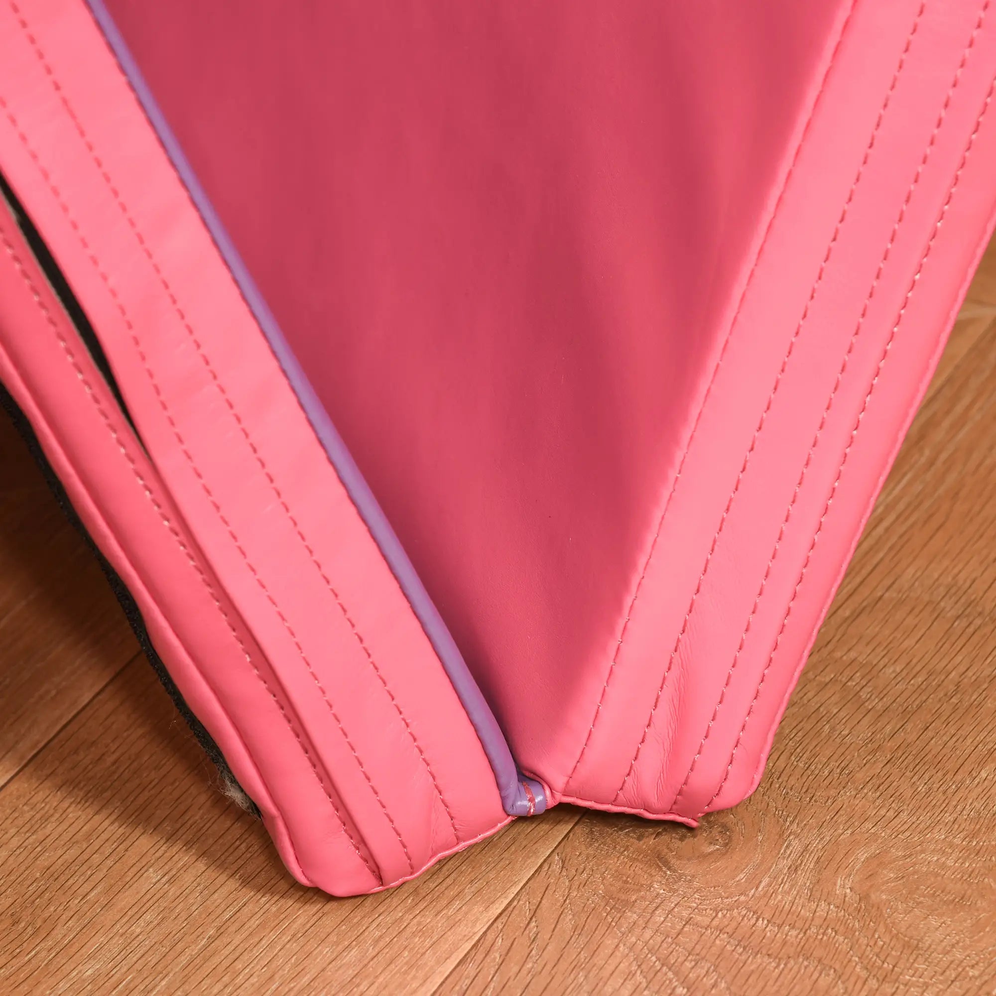 4'x6'x2'' Folding Gymnastics Tumbling Mat, Exercise Mat with Carrying Handles for Yoga, MMA, Martial Arts, Stretching, Core Workouts, Pink and Purple Gymnastics Mats at Gallery Canada
