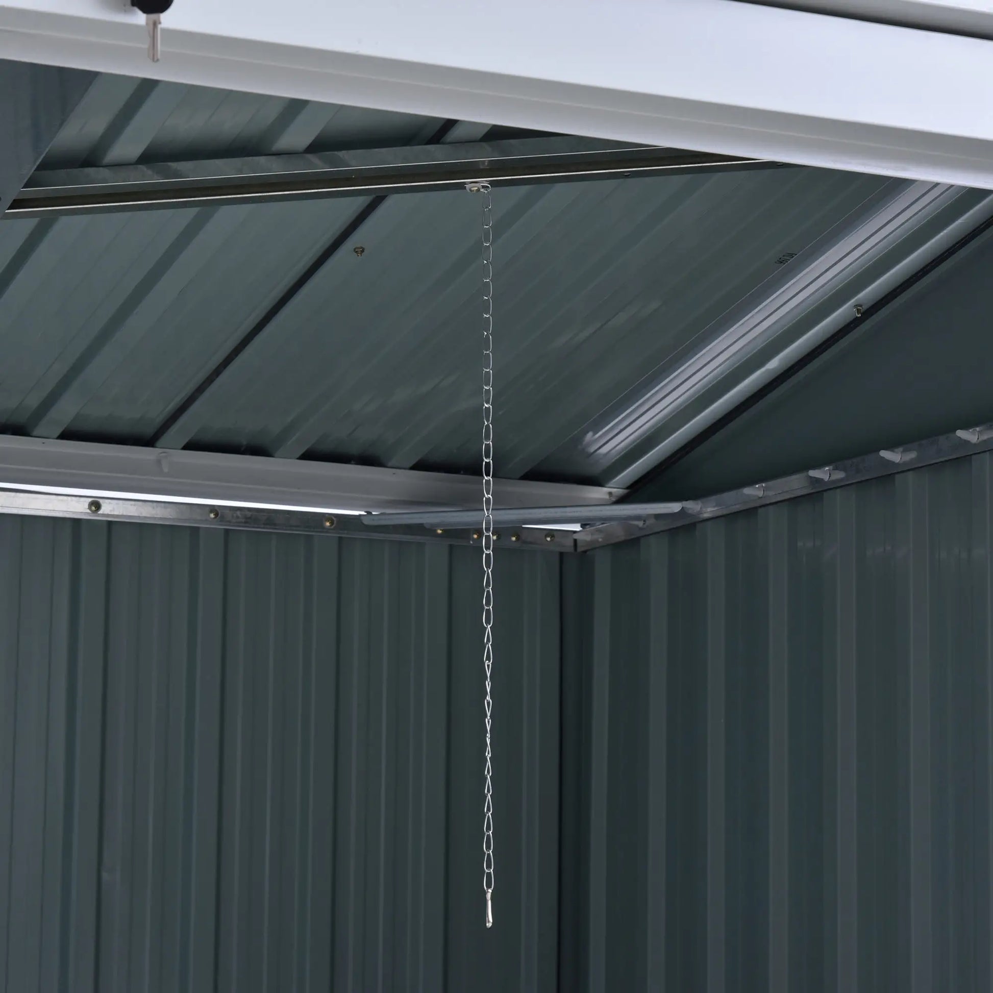 5ft x 3ft Outdoor Garbage Bin Storage Shed, Lockable Doors, Black Sheds at Gallery Canada