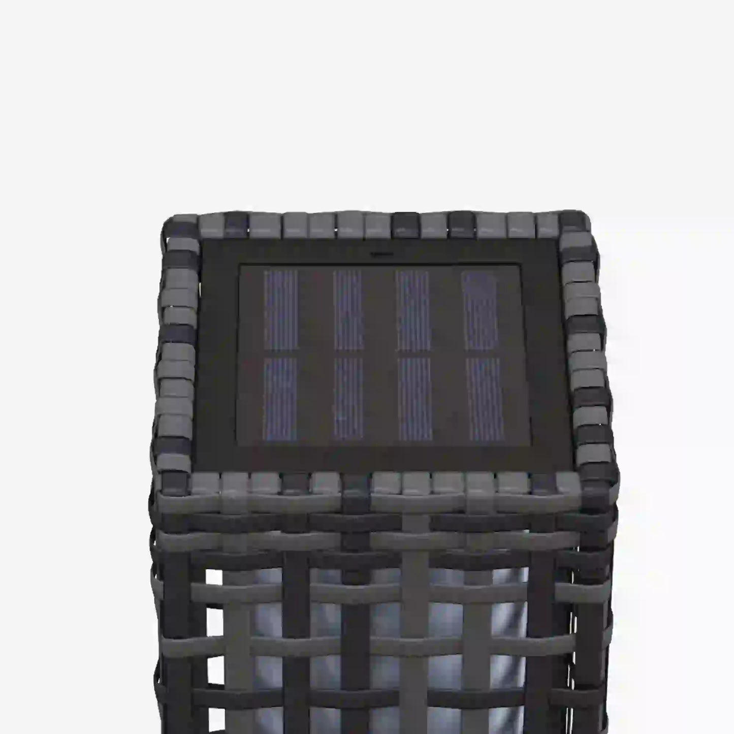 Solar Outdoor Floor Lamp, IP44, Auto LED Lights, Grey Solar Post Lamps at Gallery Canada