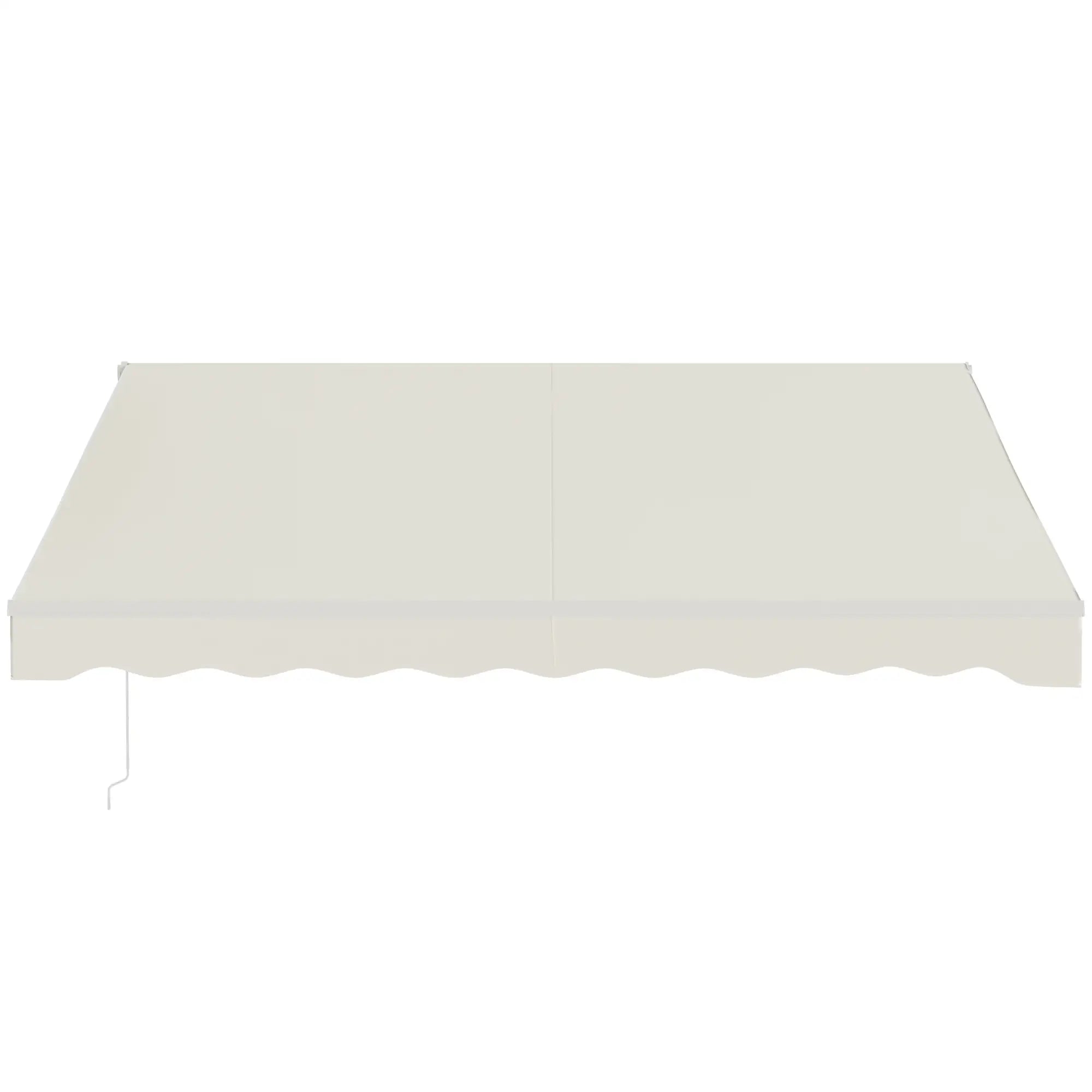 12'x10' Electric Retractable Awning, UV Protection, Cream Deck Awnings at Gallery Canada