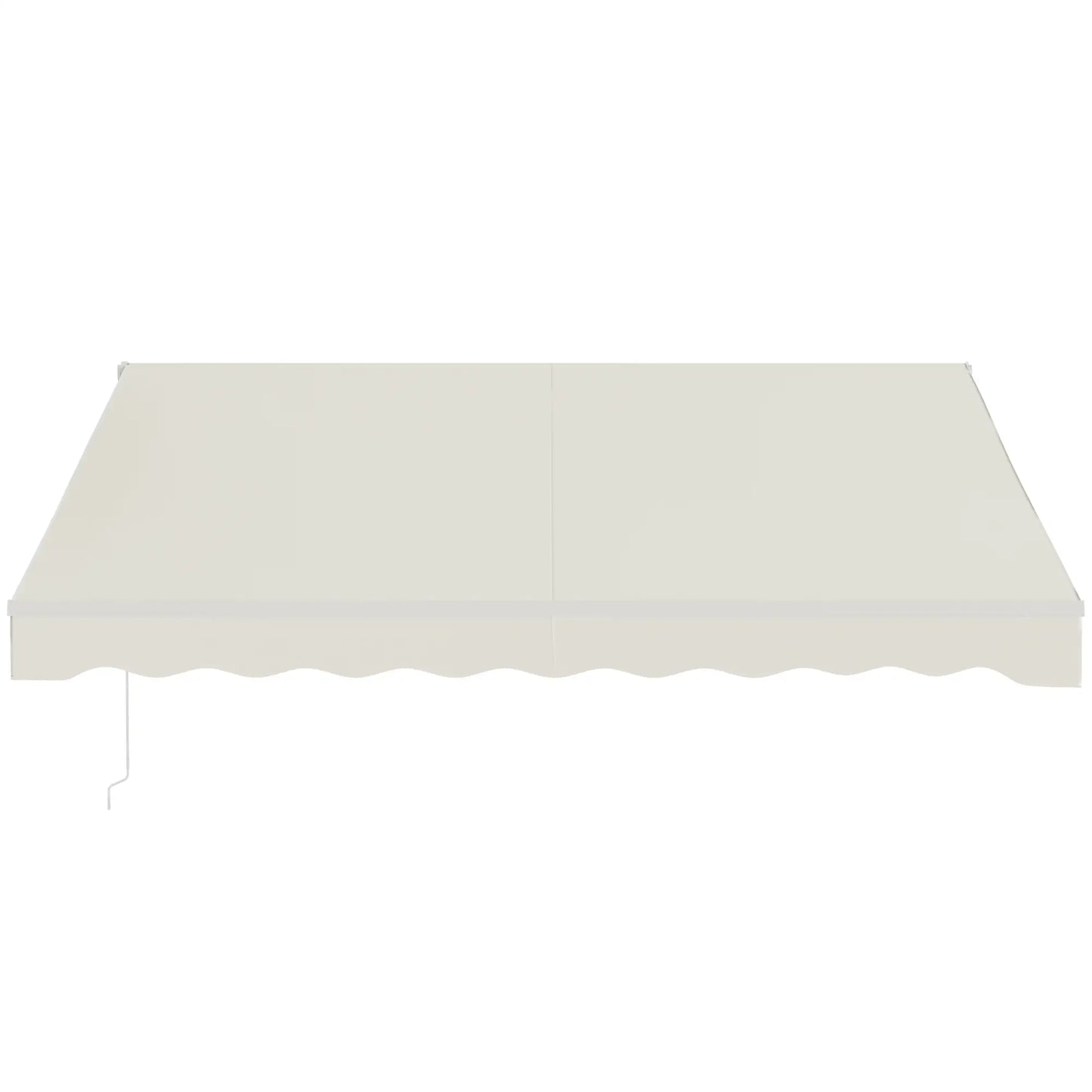 12'x10' Electric Retractable Awning, UV Protection, Cream Deck Awnings at Gallery Canada