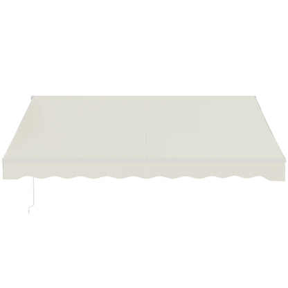 12'x10' Electric Retractable Awning, UV Protection, Cream Deck Awnings at Gallery Canada