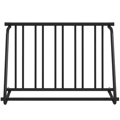 Steel Bike Rack, 45", 3-Bike Capacity, for Garages Streets Yards Bike Parking Stands Black at Gallery Canada