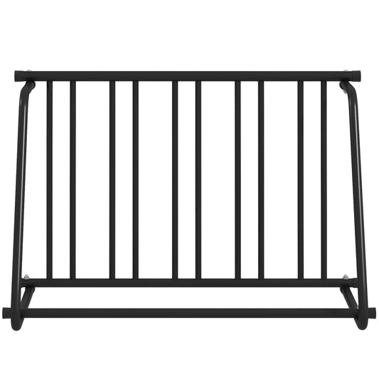 Steel Bike Rack, 45", 3-Bike Capacity, for Garages Streets Yards Bike Parking Stands Black at Gallery Canada