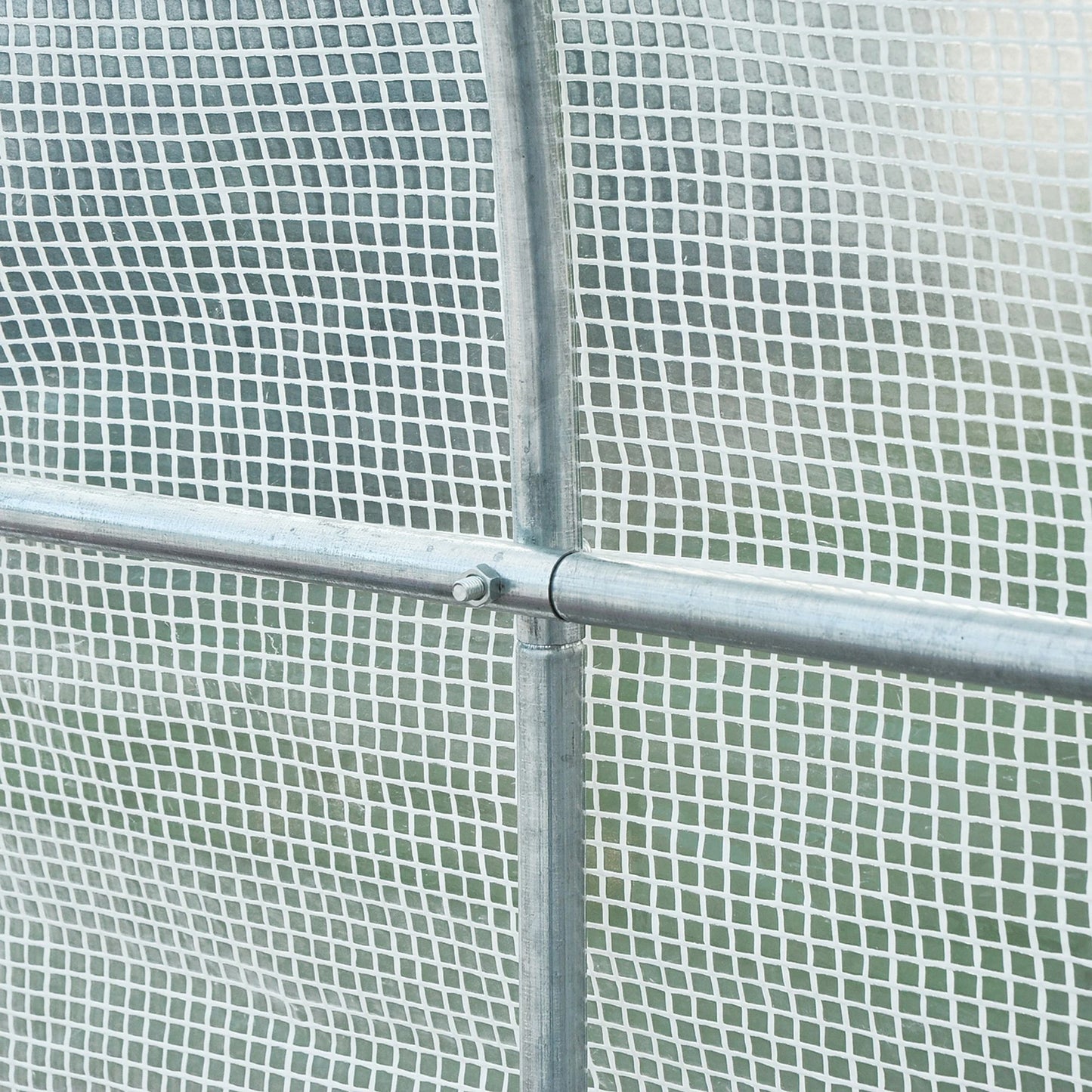 8.2x6.6x6.6ft Walk-in Greenhouse, Portable Garden Plant House, White Walk In Greenhouses at Gallery Canada