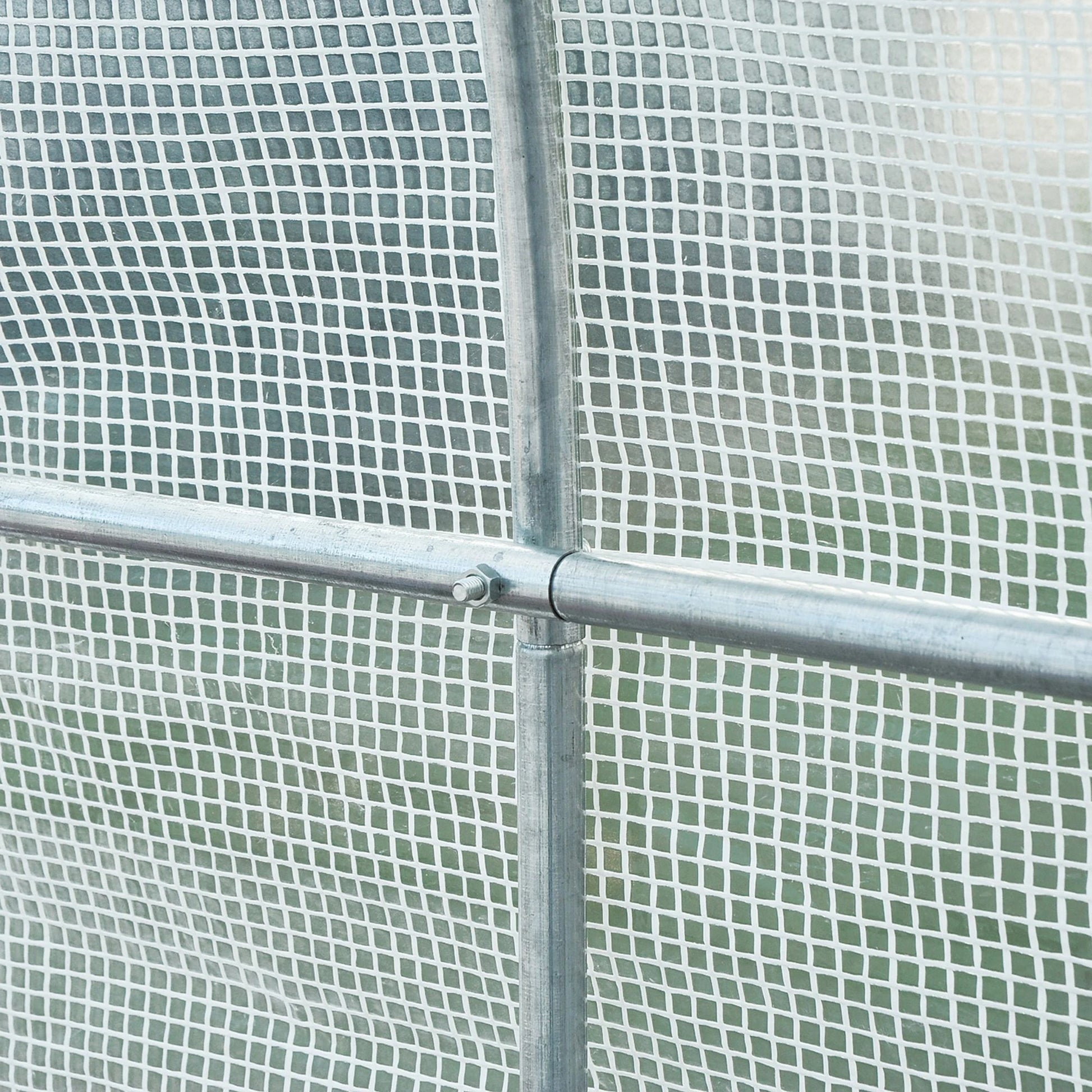 8.2x6.6x6.6ft Walk-in Greenhouse, Portable Garden Plant House, White Walk In Greenhouses at Gallery Canada