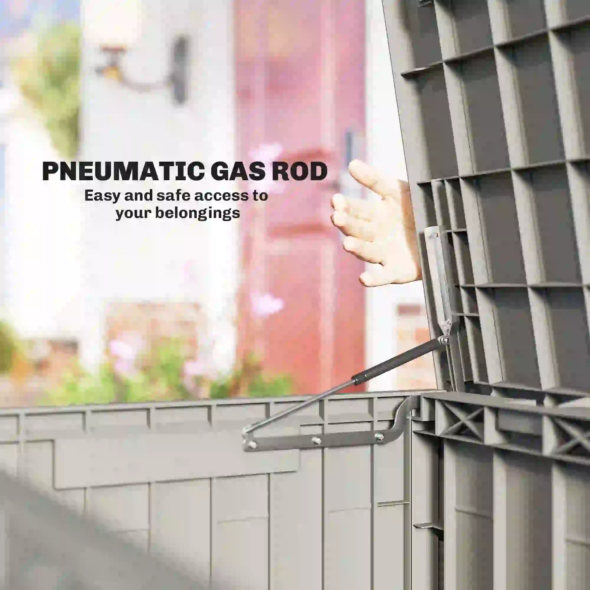 80 Gallon Resin Deck Box, Lockable Outdoor Storage, Splash And UV Resistant Patio Storage Boxes at Gallery Canada