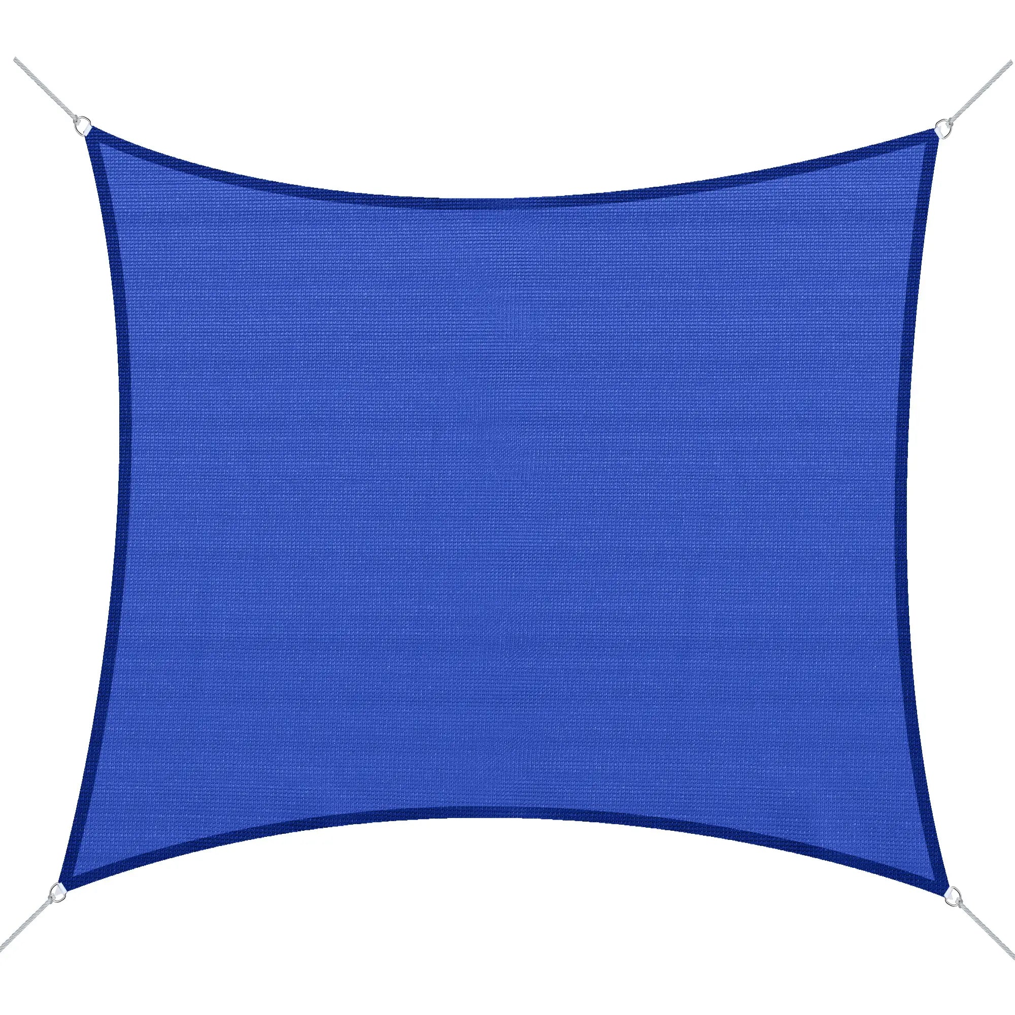 Rectangle 20'x 16' Sun Shade Sail Top Cover Fabric Outdoor Shelter Backyard Window Garden Carrying Bag Blue Shade Sails Blue at Gallery Canada