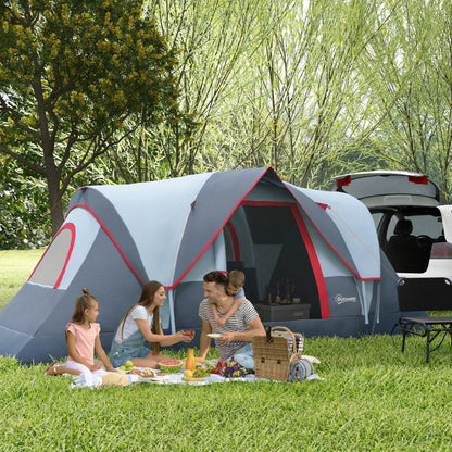 5-6 Person Family Tent, Outdoor Camping Tent, Grey Camping Tents at Gallery Canada