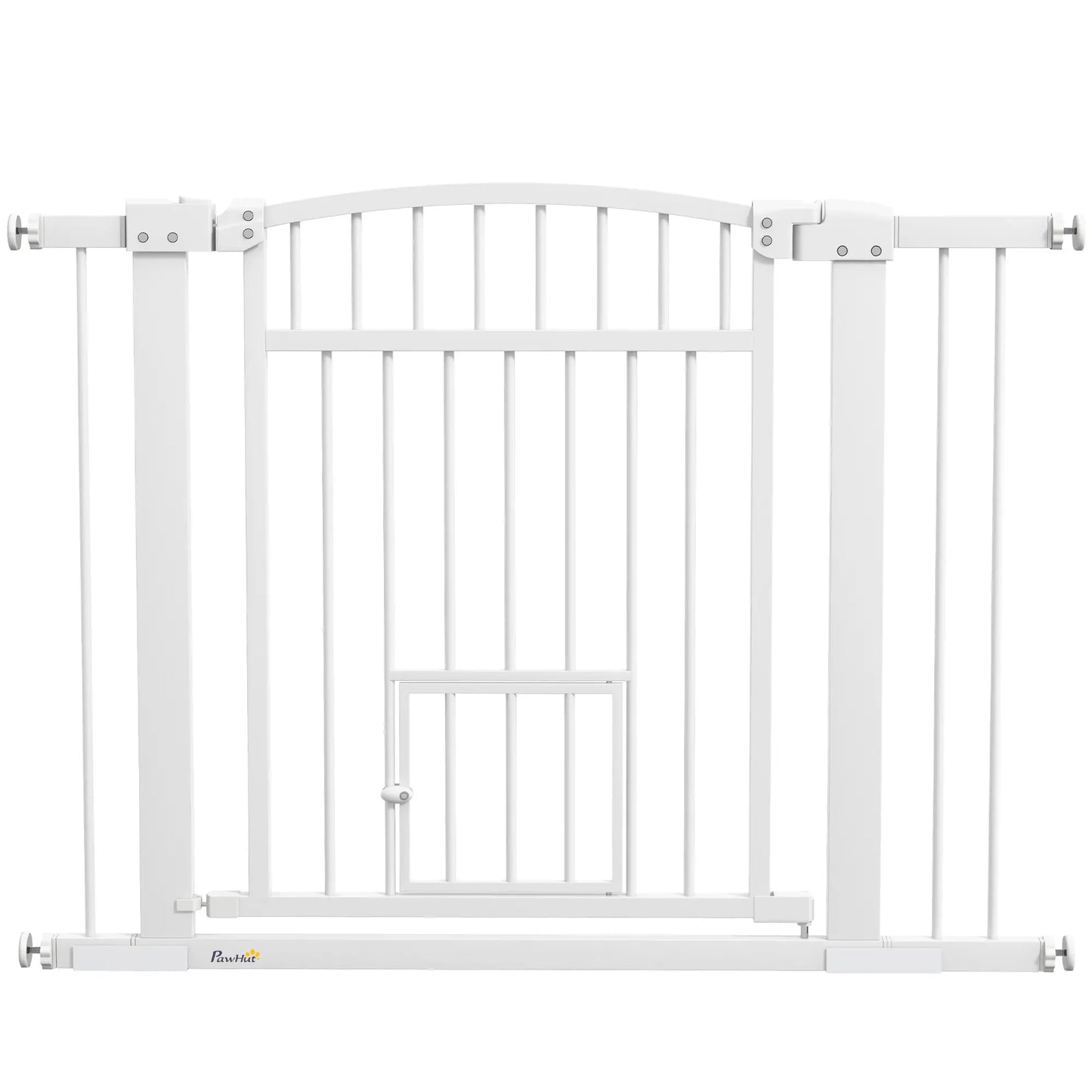 30-41 Inch Extra Wide Pet Gate, Small Door, 30 Inch H, 3 and 5.5 Inch Extensions Pet Gates at Gallery Canada